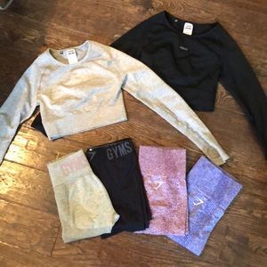 SOLDGymshark Leggings and Crop Tops Sizes XS-Small